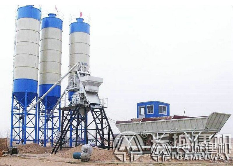 hzs360型攪拌站設備價(jià)格，HZS60占地面積